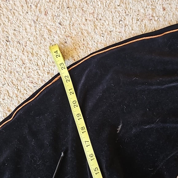 Gucci Dapper Dan Black Velvet Monogram Leather Tan Brown Pocket Sweatpants Track - Picture 11 of 12